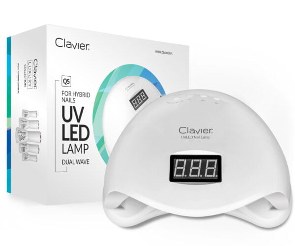 UV Clavier Lamp - Q5 for Hybrid Nails, Gels 48W