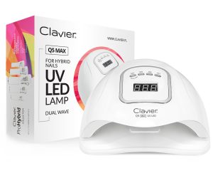 80W Lampa - LED UV (45 diod) Clavier - Q5 MAX do Hybryd, Manicure