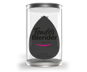 Gąbka Super Miękka do Makijażu Blender Tender, czarna